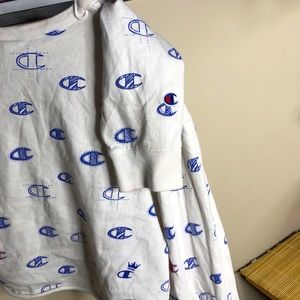 Champion crop top sweater